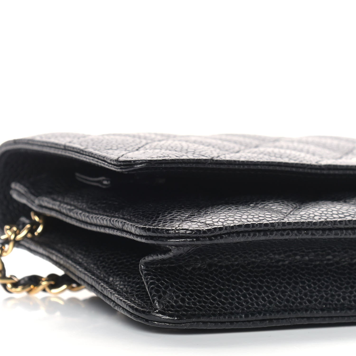 Chanel Caviar Quilted Wallet On Chain WOC Black 8 of 9