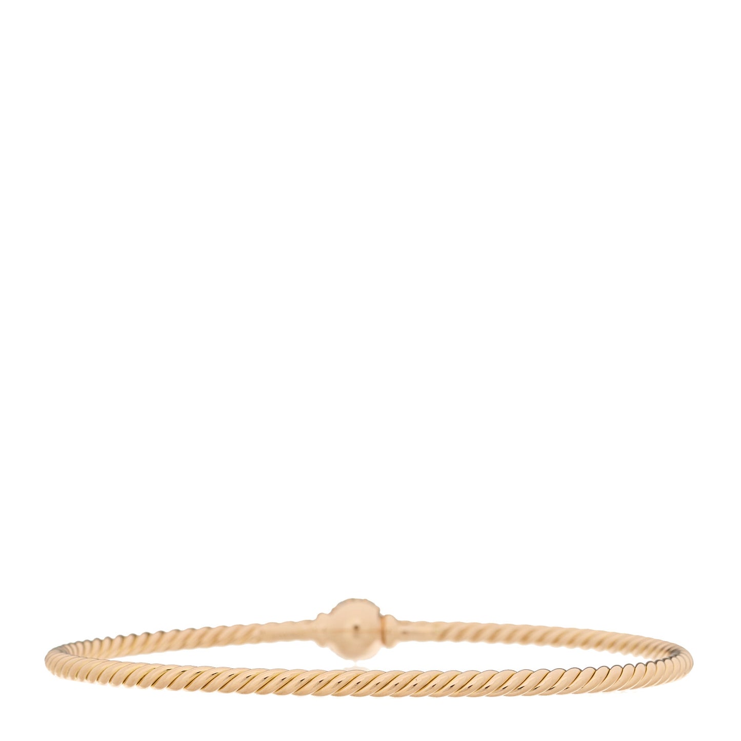 18K Rose Gold Diamond 2.6mm Solari Center Station Bracelet