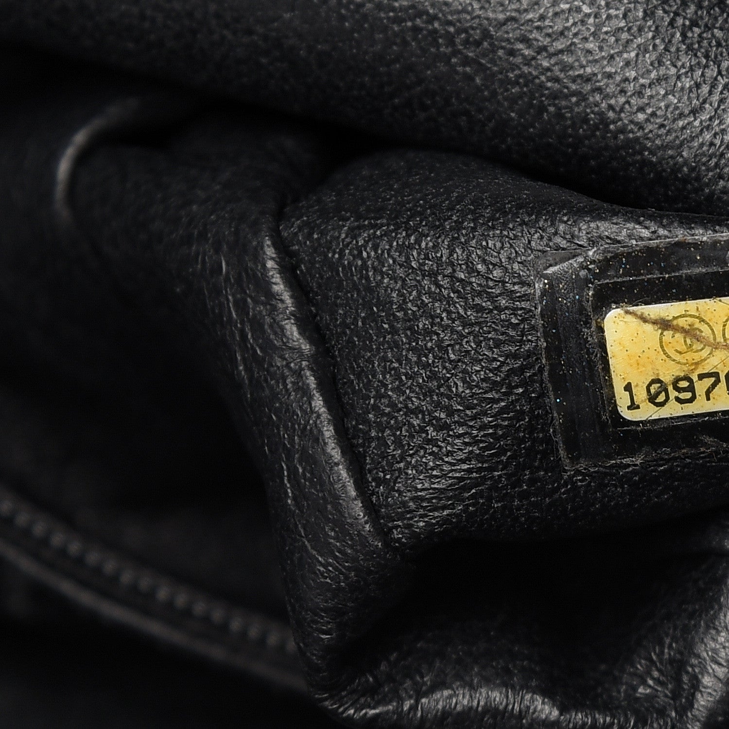 Chanel Glazed Calfskin Modern Chain Tote Black 7 of 12