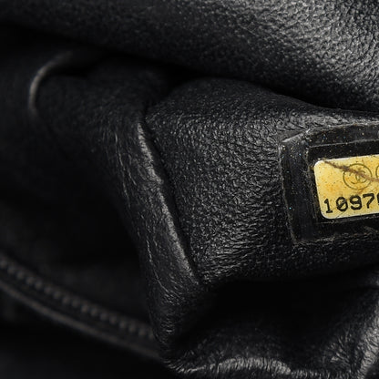 Chanel Glazed Calfskin Modern Chain Tote Black 7 of 12