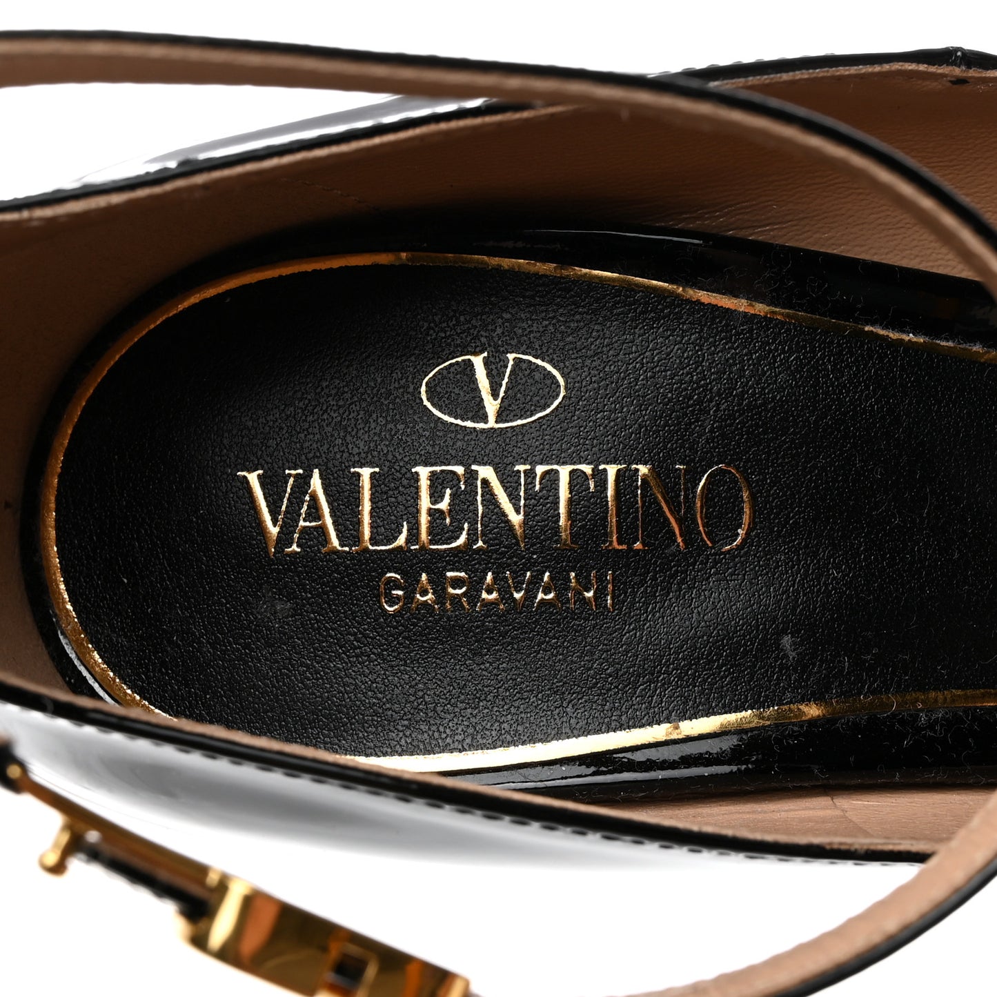 Patent Tan-Go 55/155mm Platform Pumps 36.5 Black