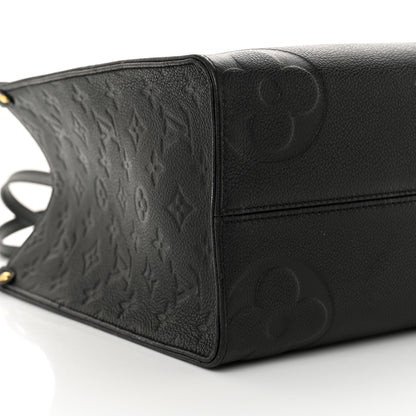 Louis Vuitton Empreinte Monogram Giant OnTheGo MM Black 8 of 11