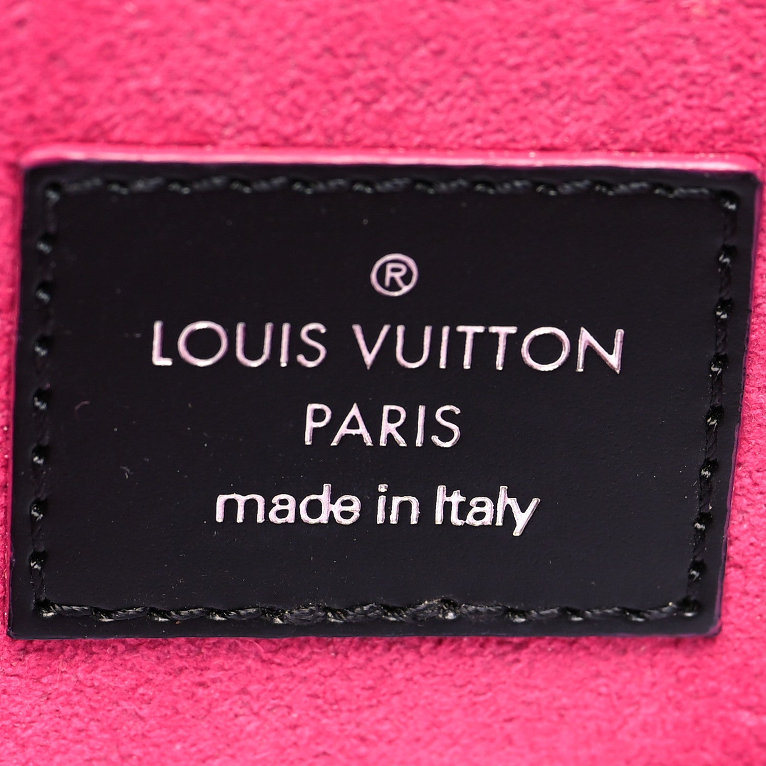 Louis Vuitton Epi Pochette Felicie Black Hot Pink 9 of 13