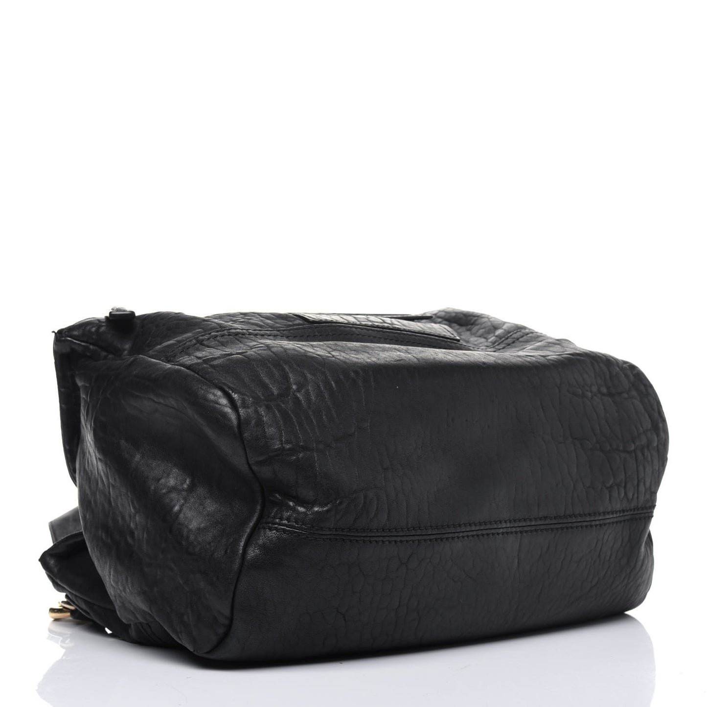 Pebbled Sheepskin Medium Pandora Black