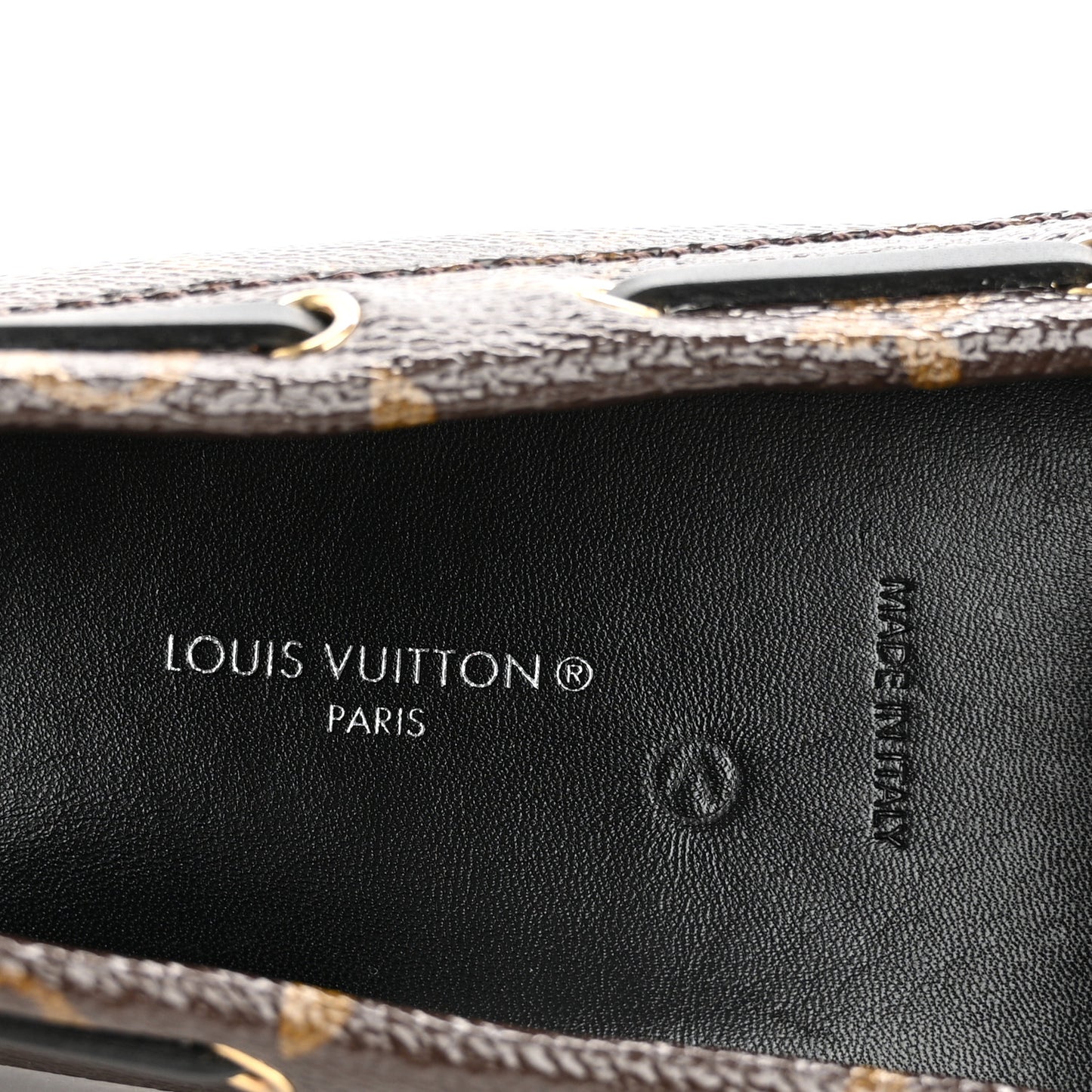 Patent Monogram Gloria Loafers 37.5