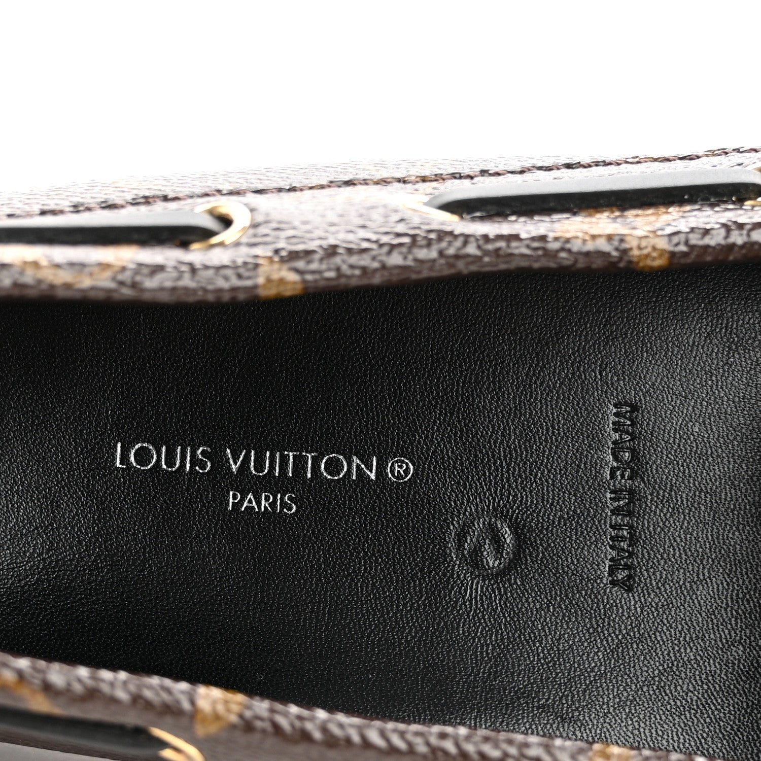 Louis Vuitton Patent Monogram Gloria Loafers 37.5 7 of 10