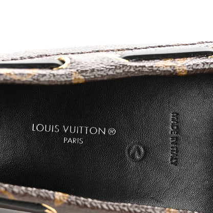 Louis Vuitton Patent Monogram Gloria Loafers 37.5 7 of 10