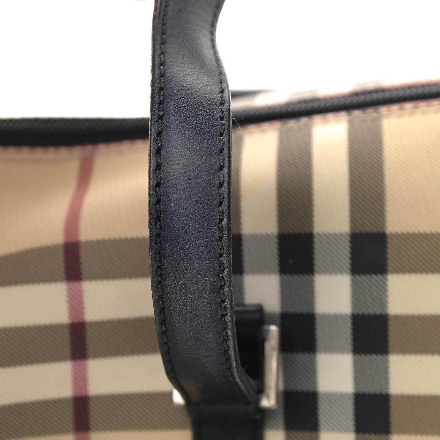 Burberry House Check Barrel Bag Black 13 of 13