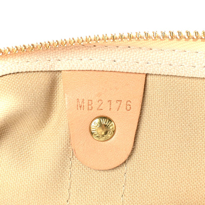 Louis Vuitton Damier Azur Keepall Bandouliere 55 5 of 10