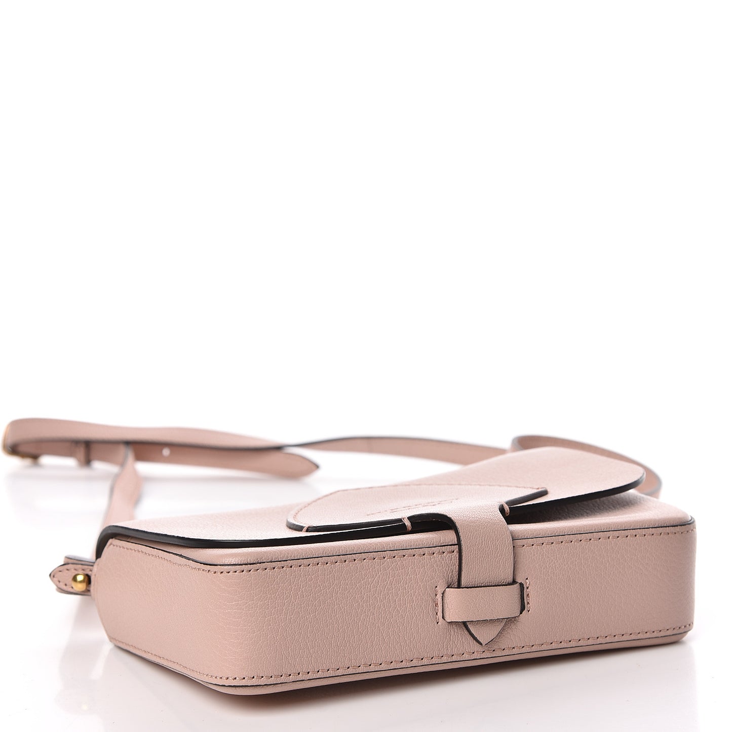 Goatskin Hampshire Crossbody Pale Ash Rose