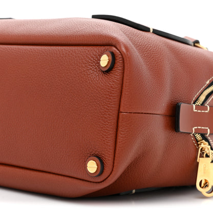 Chloe Calfskin Medium Daria Sepia Brown 8 of 10