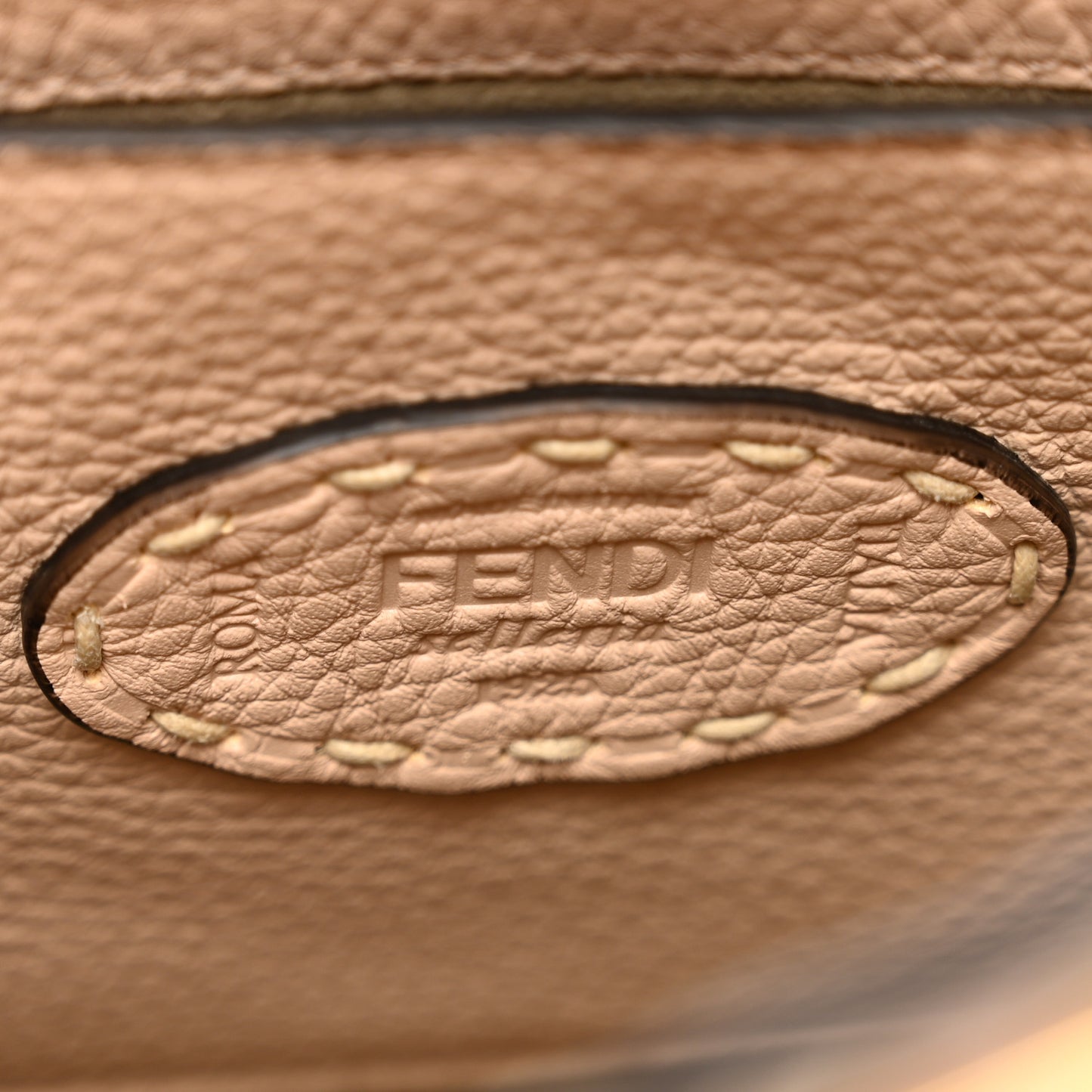 Cuoio Romano Selleria Chamois Small Peekaboo I SEE U Satchel Rosa Plaster