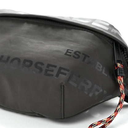 Burberry Econyl Horseferry Print Sonny Bum Bag Dark Grey 9 of 9