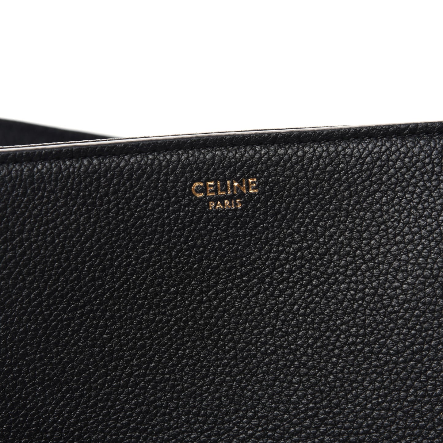 Supple Grained Calfskin Medium Soft 16 Bag Black