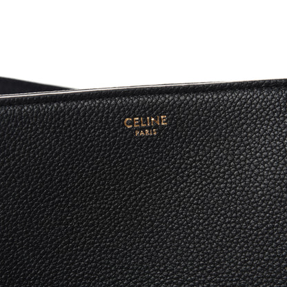 Celine Supple Grained Calfskin Medium Soft 16 Bag Black 6 of 10