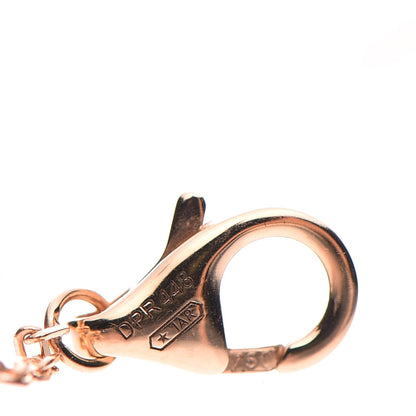 Cartier 18K Pink Gold Diamond Pink Opal Amulette de Cartier Bracelet 6 of 9