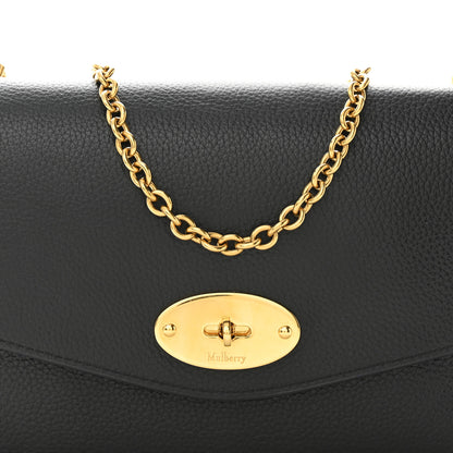 Mulberry Small Classic Grain Calfskin Small Darley Black 7 of 10