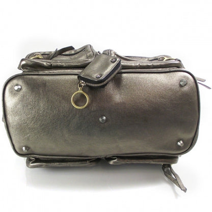 Chloe Metallic Calfskin Large Betty Shoulder Bag Argent 4 of 13