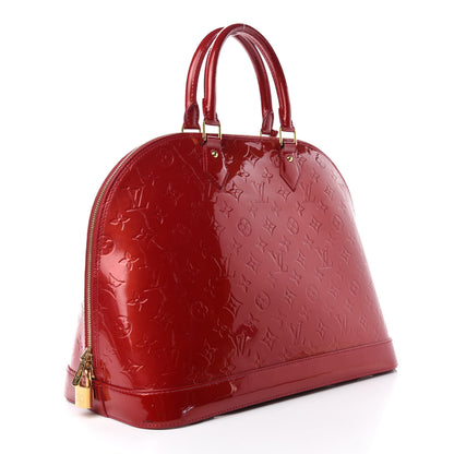 Louis Vuitton Vernis Alma GM Pomme D'Amour 3 of 19