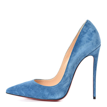 Christian Louboutin Veau Velours So Kate 120 Pumps 40 Positano 1 of 9