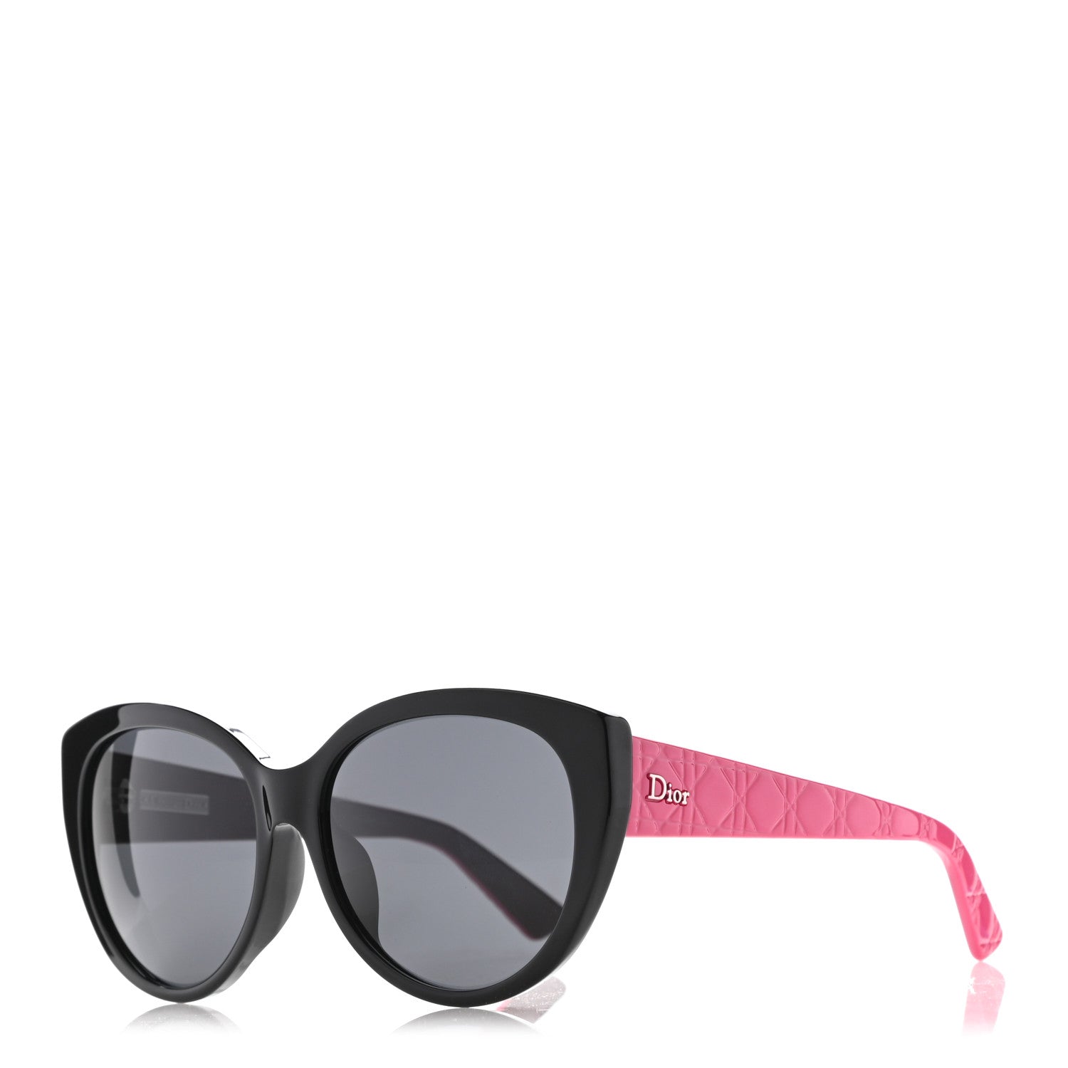 Christian Dior Resin Cannage Dior Lady 1 NF Sunglasses Pink Black 1 of 8