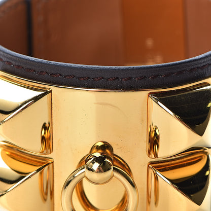 Hermes Chamonix Collier de Chien CDC Bracelet S Chocolate 7 of 8
