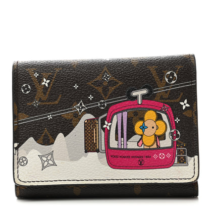 Louis Vuitton Monogram 2019 Christmas Animation Victorine Wallet Fuchsia 1 of 8