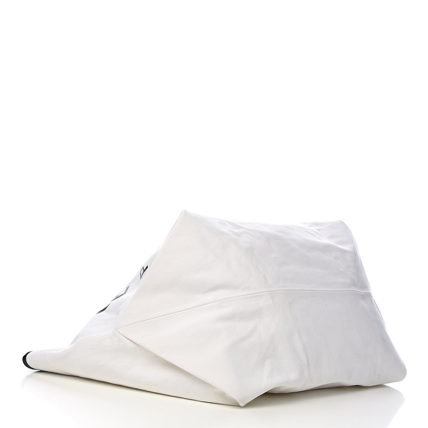 Textile Large Made In Tote White Black