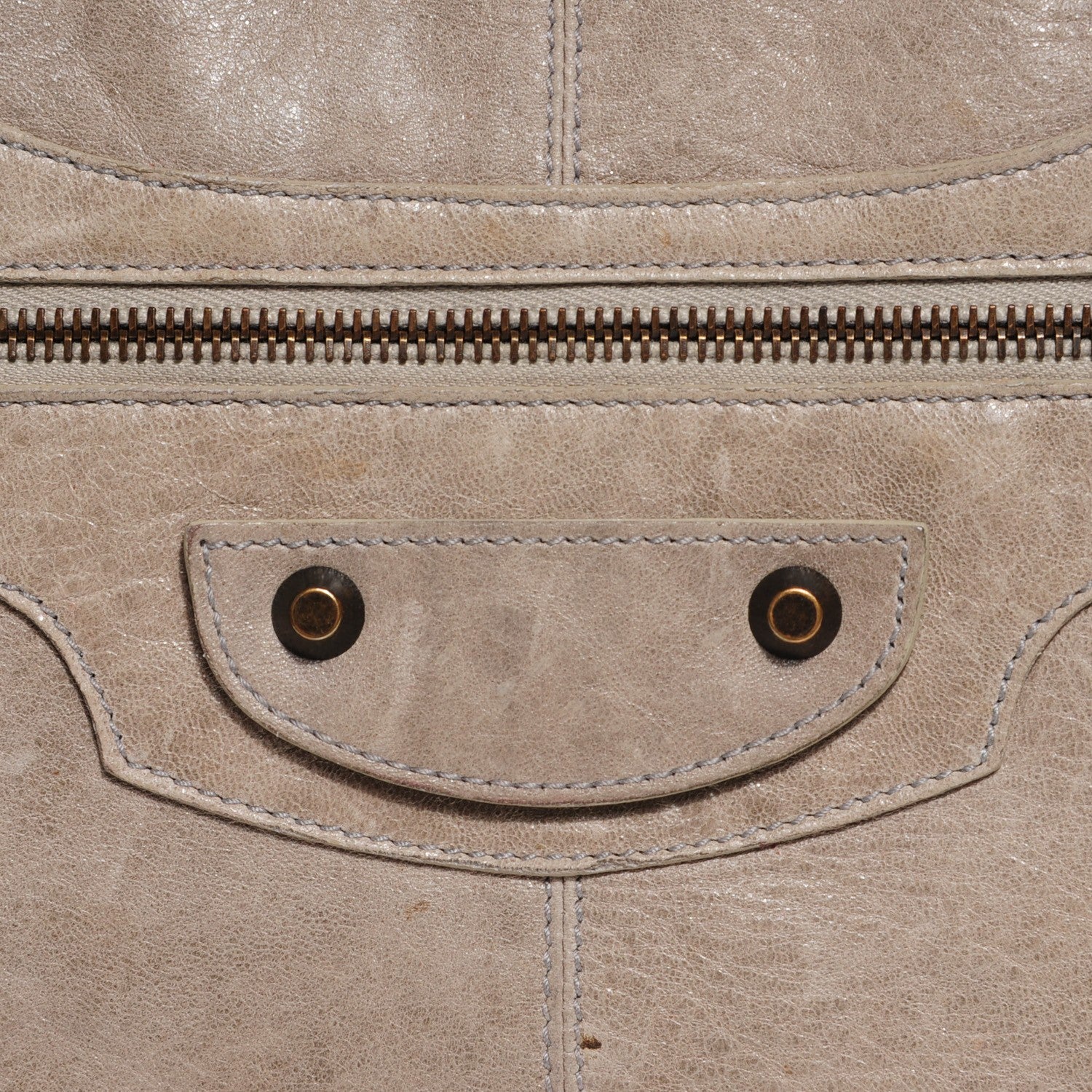 Balenciaga Chevre Classic Hardware Work Greige 5 of 10