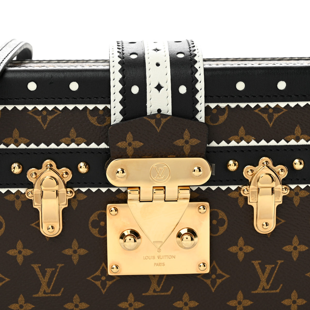 Louis Vuitton Monogram Brogue Petite Malle 8 of 10