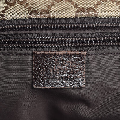 Gucci Monogram Web Large Diaper Tote Brown 6 of 18