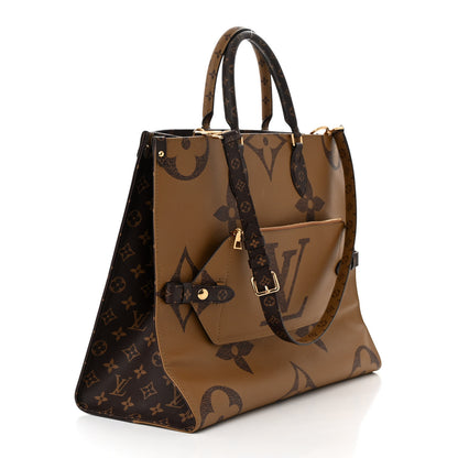 Louis Vuitton Reverse Monogram Giant Onthego Voyage 3 of 10
