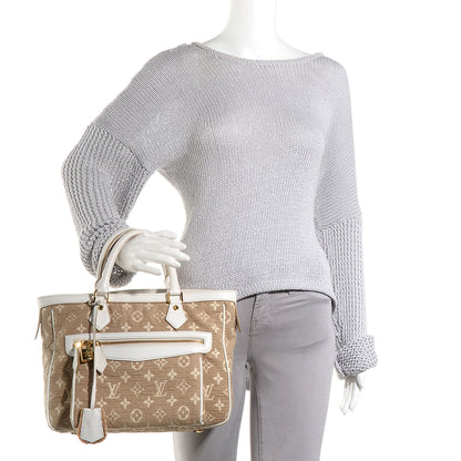 Louis Vuitton Monogram Sabbia Cabas MM White 2 of 7