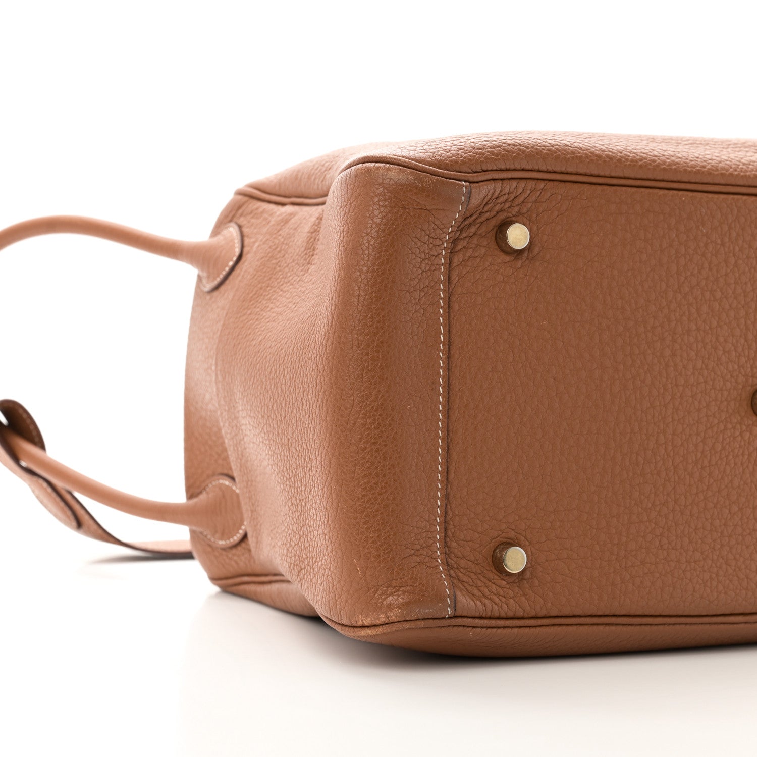 Hermes Taurillon Clemence Lindy 34 Gold 9 of 12