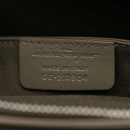 Salvatore Ferragamo Calfskin Viva Bow Tote Green 7 of 15