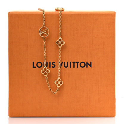 Louis Vuitton Metal Flowerful Choker Necklace Gold 6 of 7