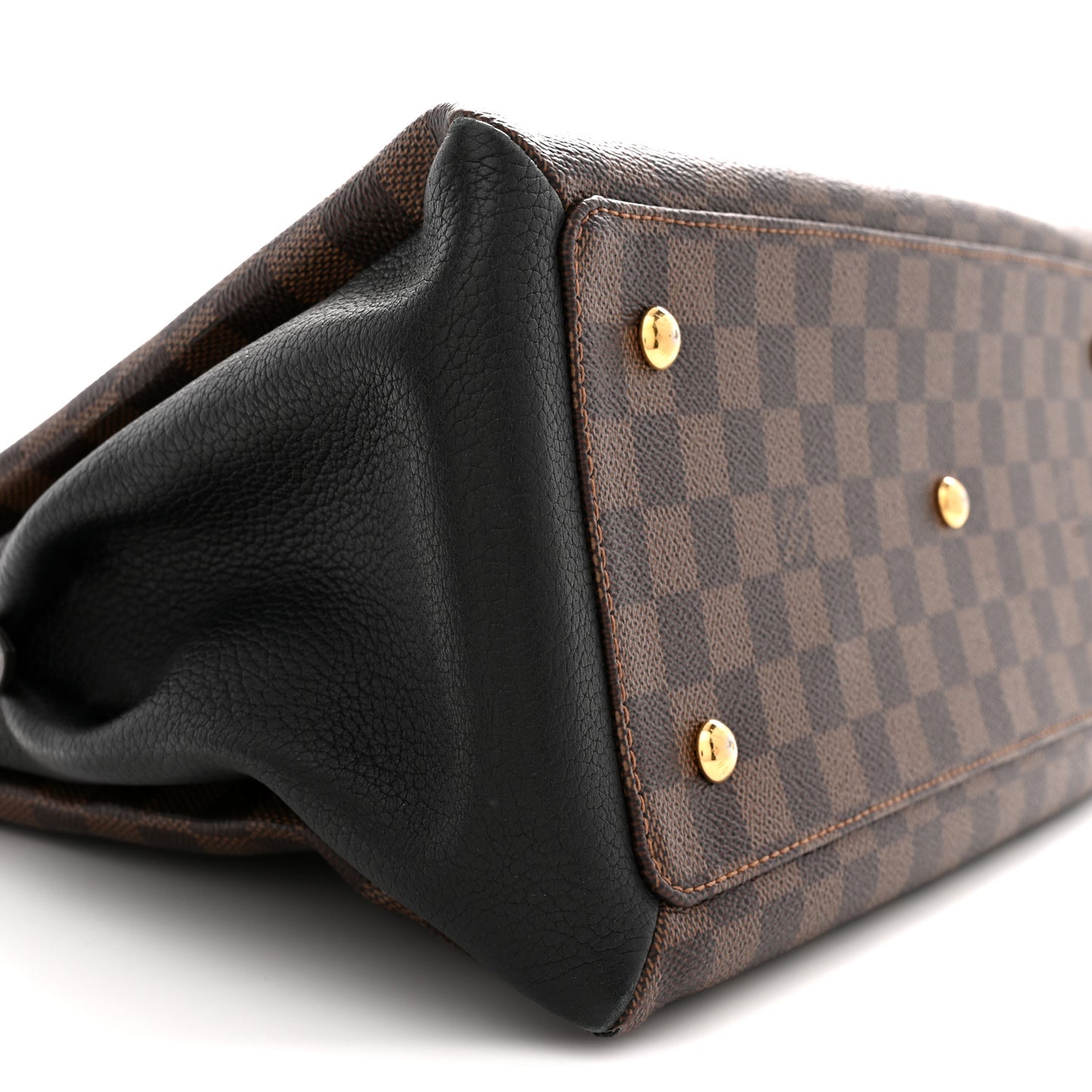 Cuir Taurillon Damier Ebene Normandy Black