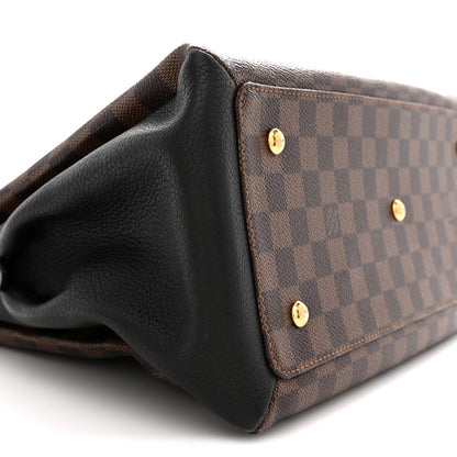 Louis Vuitton Cuir Taurillon Damier Ebene Normandy Black 9 of 12
