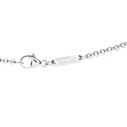 Chopard 18K White Gold Happy Diamonds Square Pendant Necklace 6 of 6