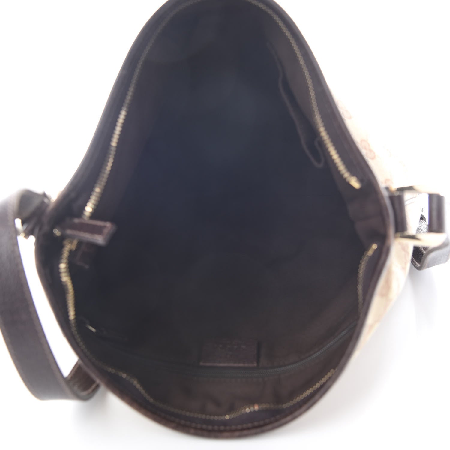 Gucci Monogram Abbey Messenger Bag Dark Brown 4 of 10