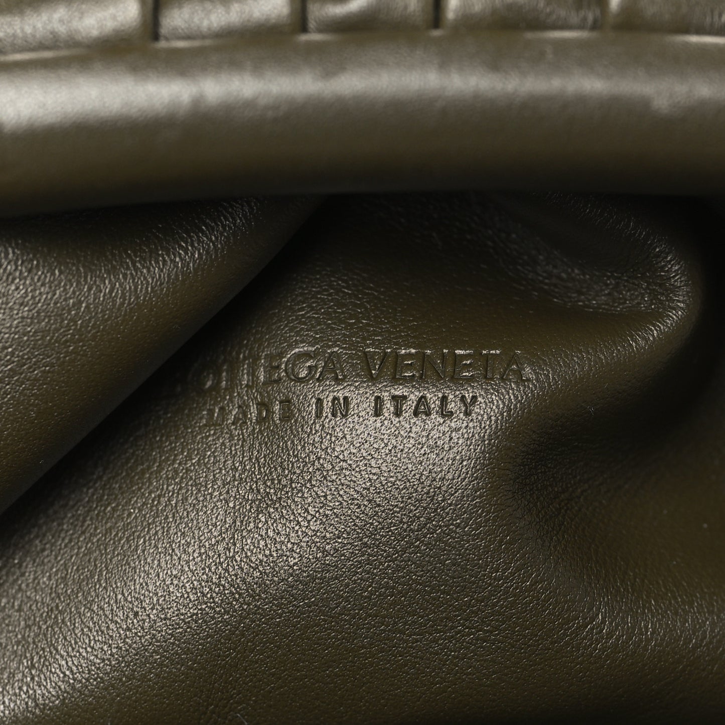 Butter Calfskin The Mini Pouch Mustard