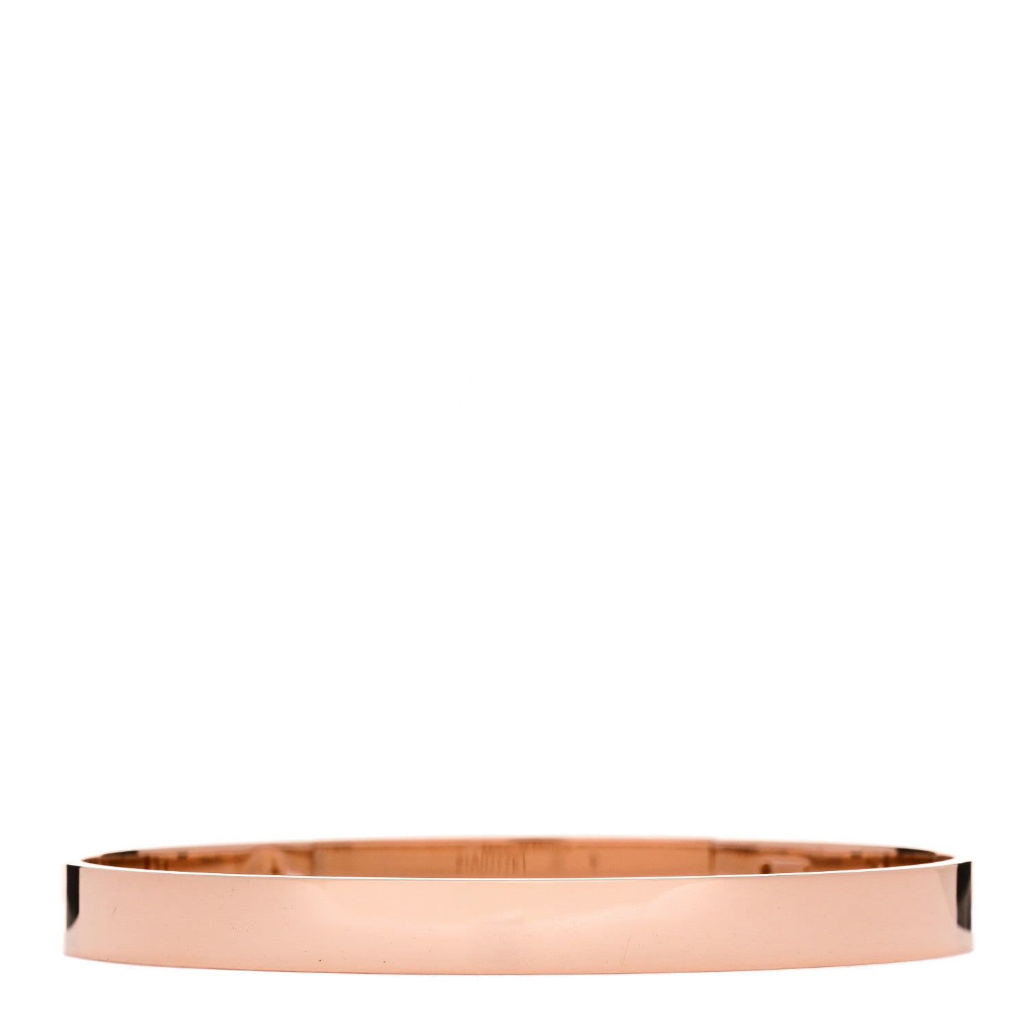 Hermes 18K Rose Gold PM Collier De Chien Bracelet ST 2 of 4