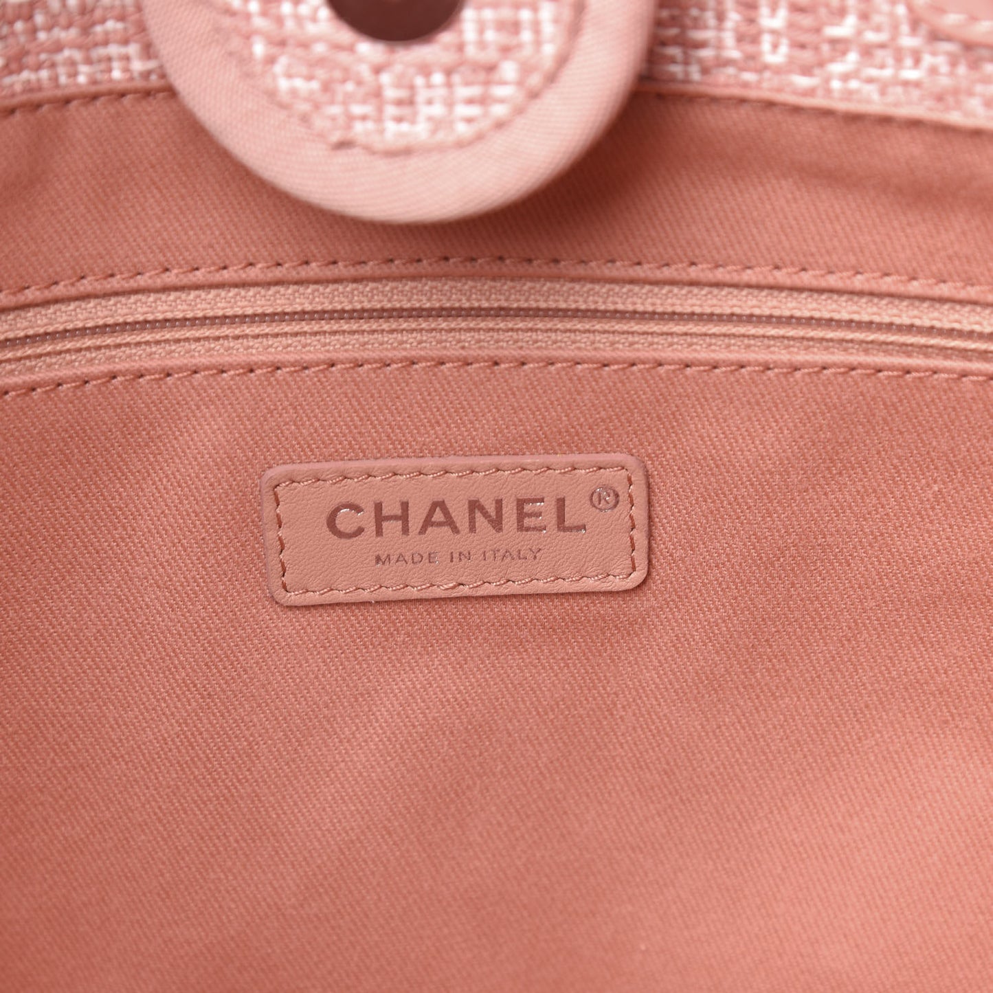 Canvas Deauville Small Tote Pink