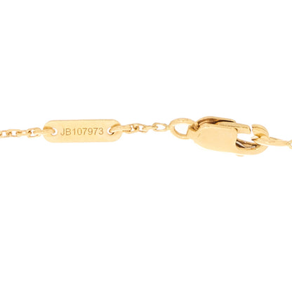 Van Cleef & Arpels 18K Yellow Gold Mother of Pearl Sweet Alhambra Bracelet 4 of 5