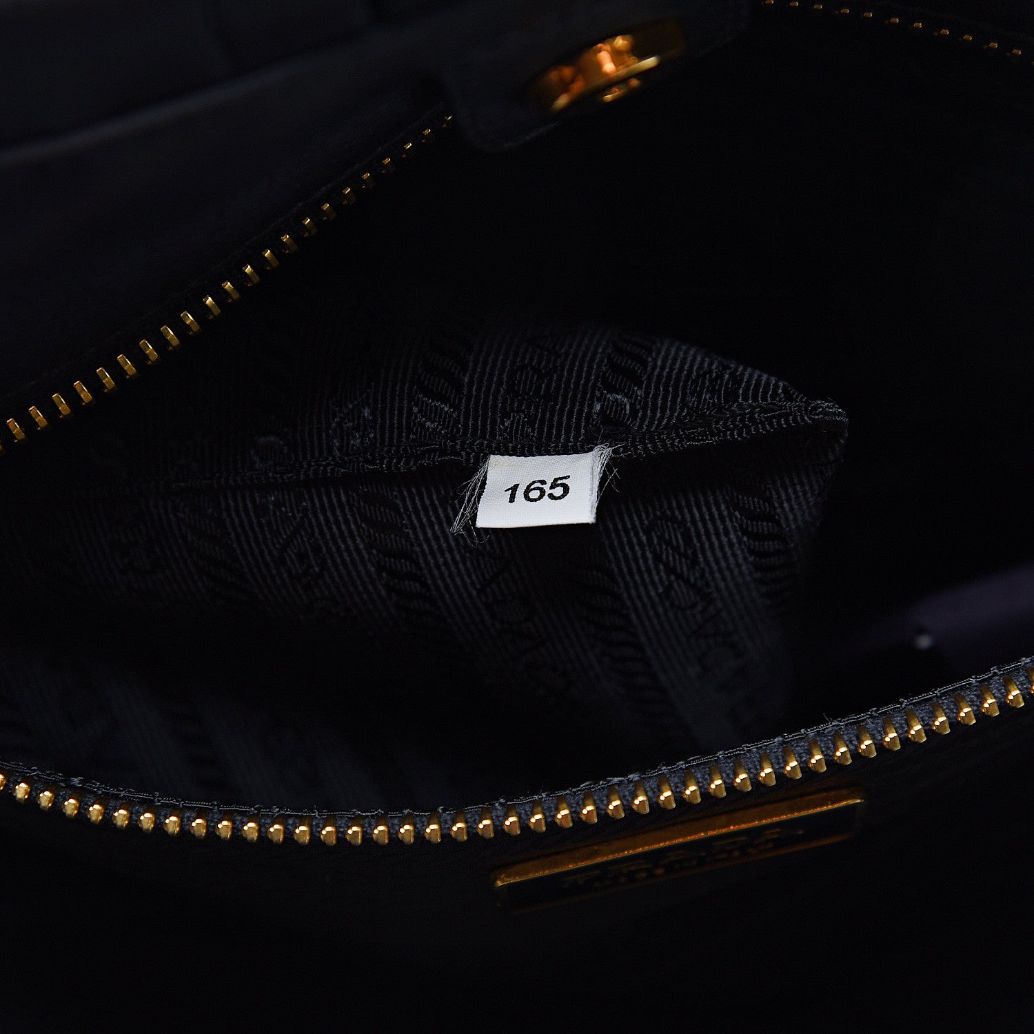 Prada Tessuto Nylon Weave Shopping Tote Black 6 of 10