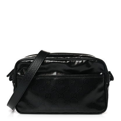 Gucci GG Crystal Monogram Mini Shoulder Bag Black 1 of 9