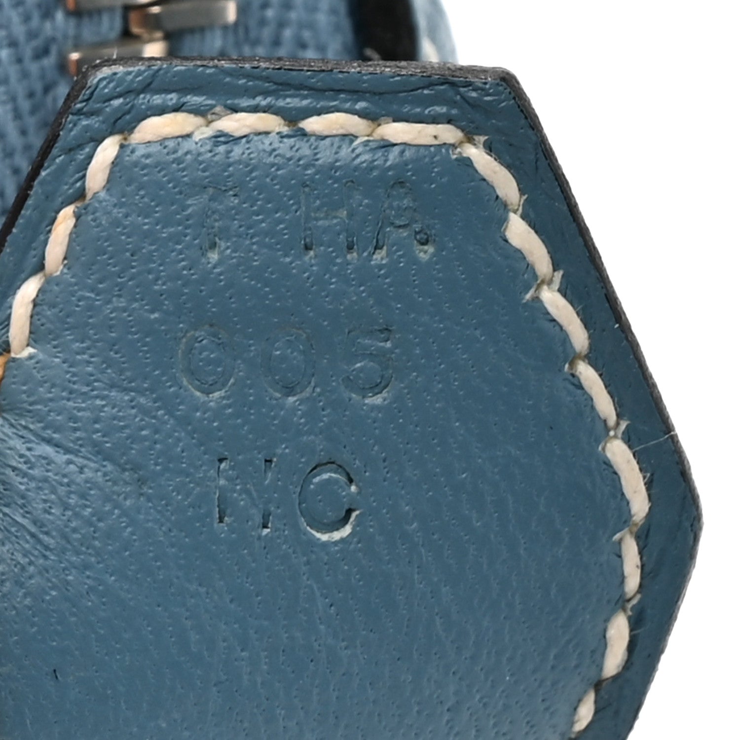 Hermes Taurillon Clemence Bolide 31 Blue Jean 7 of 10