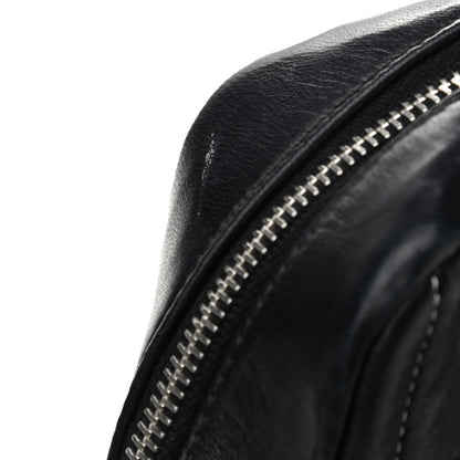 Chanel Lambskin Vertical Quilted Mademoiselle Small Camera Case Black 11 of 13