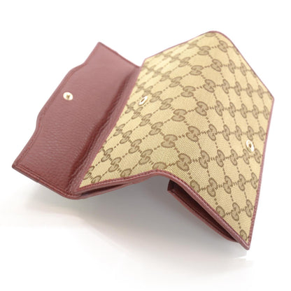 Gucci Monogram Interlocking G Horsebit Web Continental Wallet 8 of 9