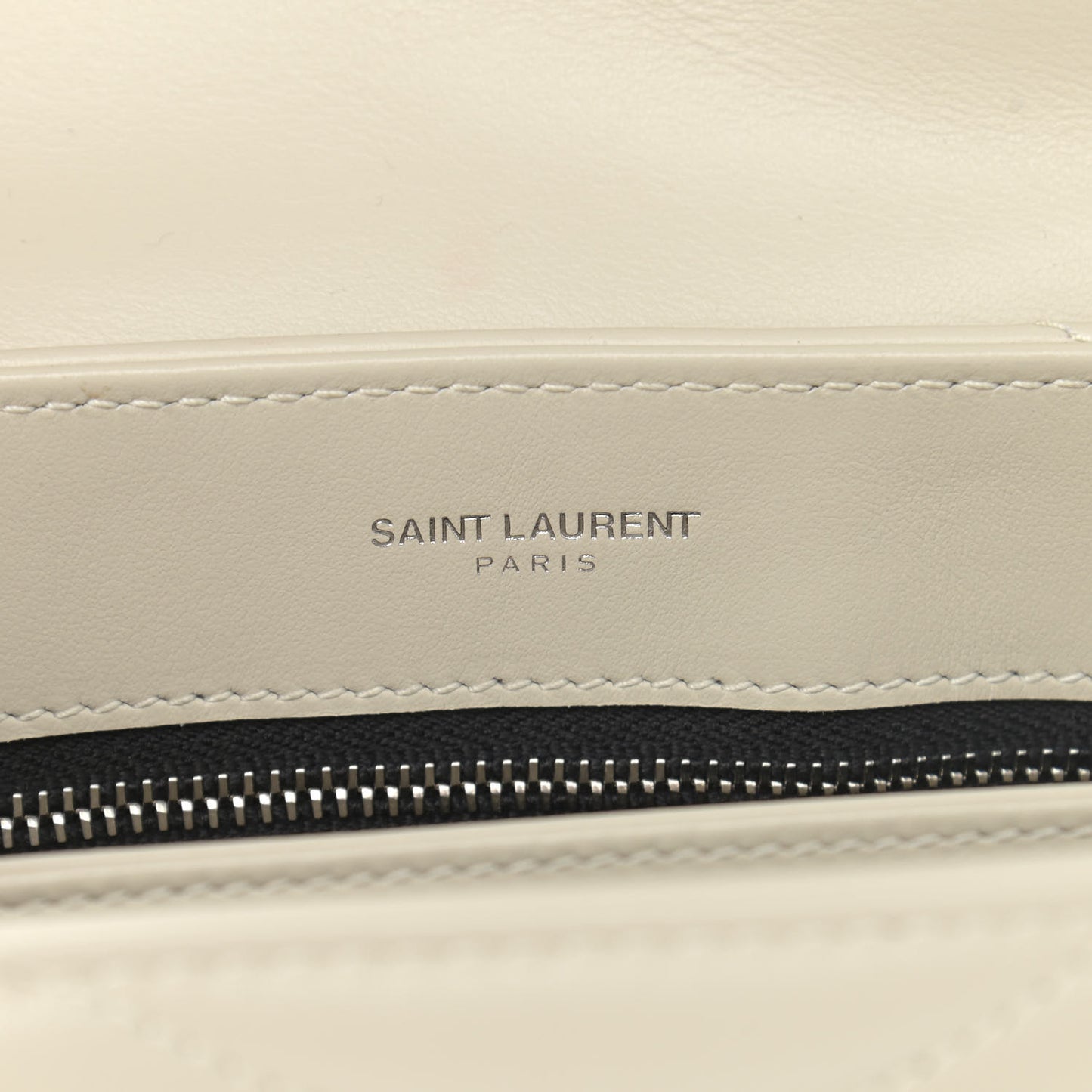 Calfskin Y Quilted Monogram Toy Loulou Crossbody Bag Ivory